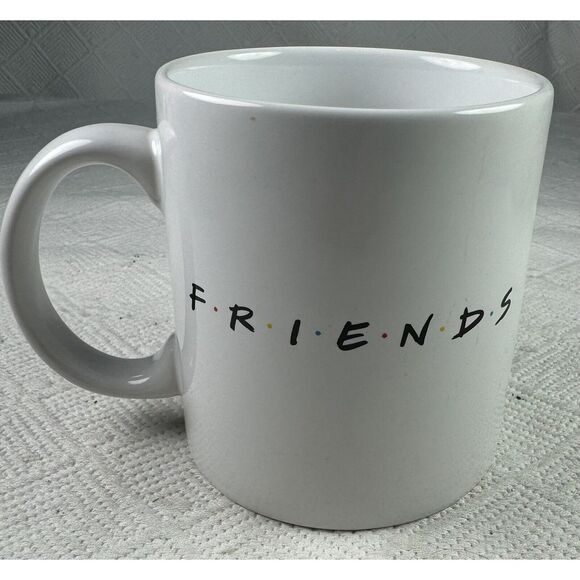 Friends Coffee Mug Cup TV Show‎ Logo Ceramic With Handle White 20oz (2019) - Picture 1 of 11